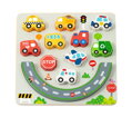 2Kids Toys Balančné puzzle City 2 v 1