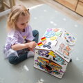 2Kids Toys Activity board Domček biely - poškodený obal