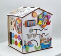 2Kids Toys Activity board Domček biely - poškodený obal