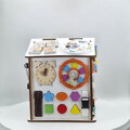 2Kids Toys Activity board Domček biely - poškodený obal