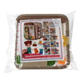 2Kids Toys Senzorická busy kniha Domček s bábikou