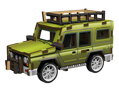 2Kids Toys 3D drevená skladačka Terénne auto
