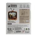 2Kids Toys 3D drevená skladačka Retro TV Pyramídy