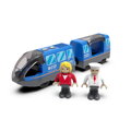 2Kids Toys Elektrický mestský vlak modrý