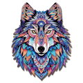 2Kids Toys Drevené puzzle Vlk