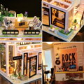 Dvěděti Miniatúra domčeka Studio Houguang