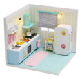 Dvěděti Miniatúra domčeka Veselá kuchynka