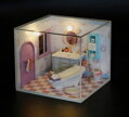 Dvěděti Miniatúra domčeka Útulná kúpeľňa