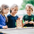 Bigjigs Toys Motorická balančná hra Rútiaca sa džungľa