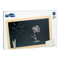Detská Tabuľa s kriedou a špongiou 33 x 23 cm