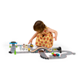 Bigjigs Rail Drevená autodráha závodný deň - poškodený obal