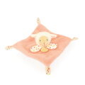 Doudou Plyšový muchláčik oranžový Ovečka 19 cm