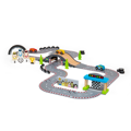 Bigjigs Rail Drevená autodráha závodný deň - poškodený obal