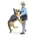 Bruder 62150 BWORLD Policajt so psom