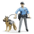 Bruder 62150 BWORLD Policajt so psom