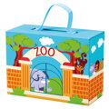Bino Cestovný kufrík so zvieratkami ZOO