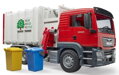 Bruder 3761 Smetiarske auto MAN TGS