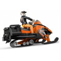 Bruder 63101 Snežný skúter s vodičom