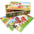 Bino Puzzle v krabičke Zvieratká