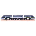 Bigjigs Rail Drevené vláčiky - Rýchlik Eurostar e320