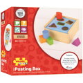 Bigjigs Toys Vhadzovacia krabička s tvarmi