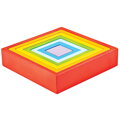 Bigjigs Toys Drevený skladací štvorec
