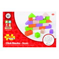 Bigjigs Baby Drevené Spojkostky Basic set