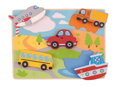 Bigjigs Toys Vkladacie puzzle - Dopravné prostriedky
