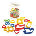 Bigjigs Toys Nástroje na vykrajovanie cesta 24 ks
