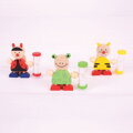 Bigjigs Toys Stojanček na zubnú kefku s presýpacími hodinami 1 ks
