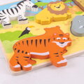 Bigjigs Toys Drevené vkladacie puzzle Safari