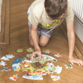 Bigjigs Toys Okrúhle podlahové puzzle Štyri ročné obdobia 50 ks