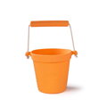 Bigjigs Toys Silikónové vedierko oranžové Apricot