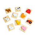 Bigjigs Toys Cestovná hra Hmataj a nájdi Farma