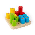 Bigjigs Toys Balančné valčeky na podstavcii - poškodený obal
