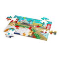 Drevené podlahové puzzle Londýn