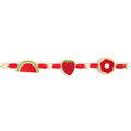 Bigjigs Toys Sada drevených korálikov Cheerful Charms