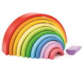 Bigjigs Toys Drevená skladacia dúha veľká