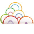 Bigjigs Toys Drevená skladacia dúha veľká