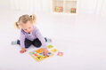 Bigjigs Toys Drevené vkladacie puzzle - Vzory zvieratiek