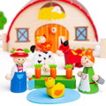 Bigjigs Toys Drevený hrací set Farma