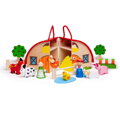 Bigjigs Toys Drevený hrací set Farma