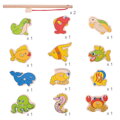 Bigjigs Toys Magnetické chytanie rybičiek mora
