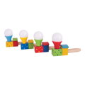 Bigjigs Toys Fúkanie lokomotíva s balónikom 1 ks