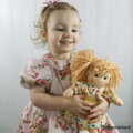 Bigjigs Toys Látková bábika Daisy - 28 cm