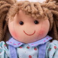 Bigjigs Toys Látková bábika Grace - 28 cm
