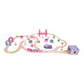 Bigjigs Rail Drevená vláčikodráha pre dievčatá - Rozprávka
