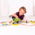 Bigjigs Rail Drevená vláčikodráha - Farma