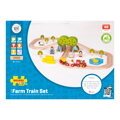 Bigjigs Rail Drevená vláčikodráha - Farma