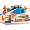 Bigjigs Rail Drevená vláčikodráha Stavba